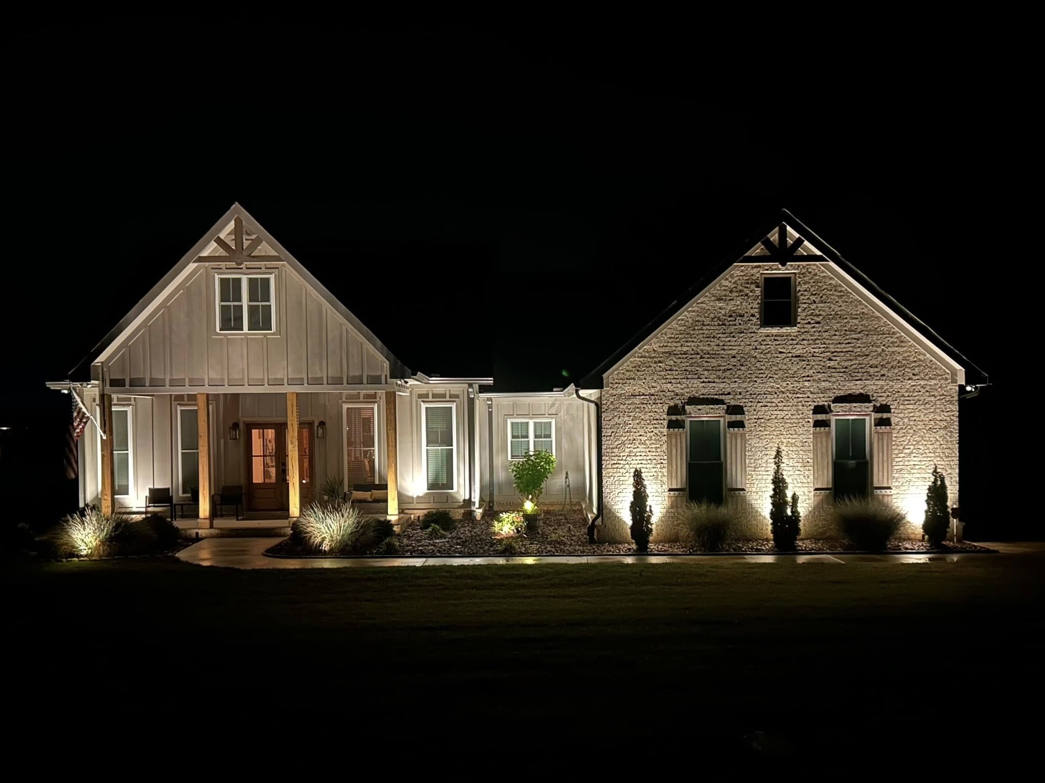 outdoor lighting lake guntersville