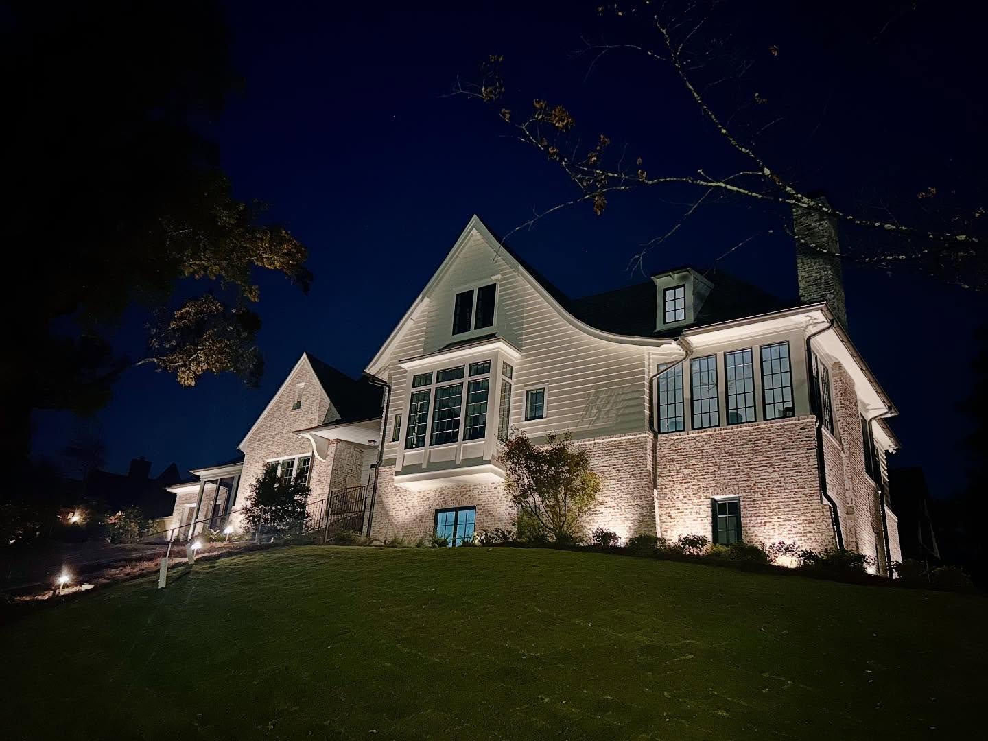 Homewood landscape lighting